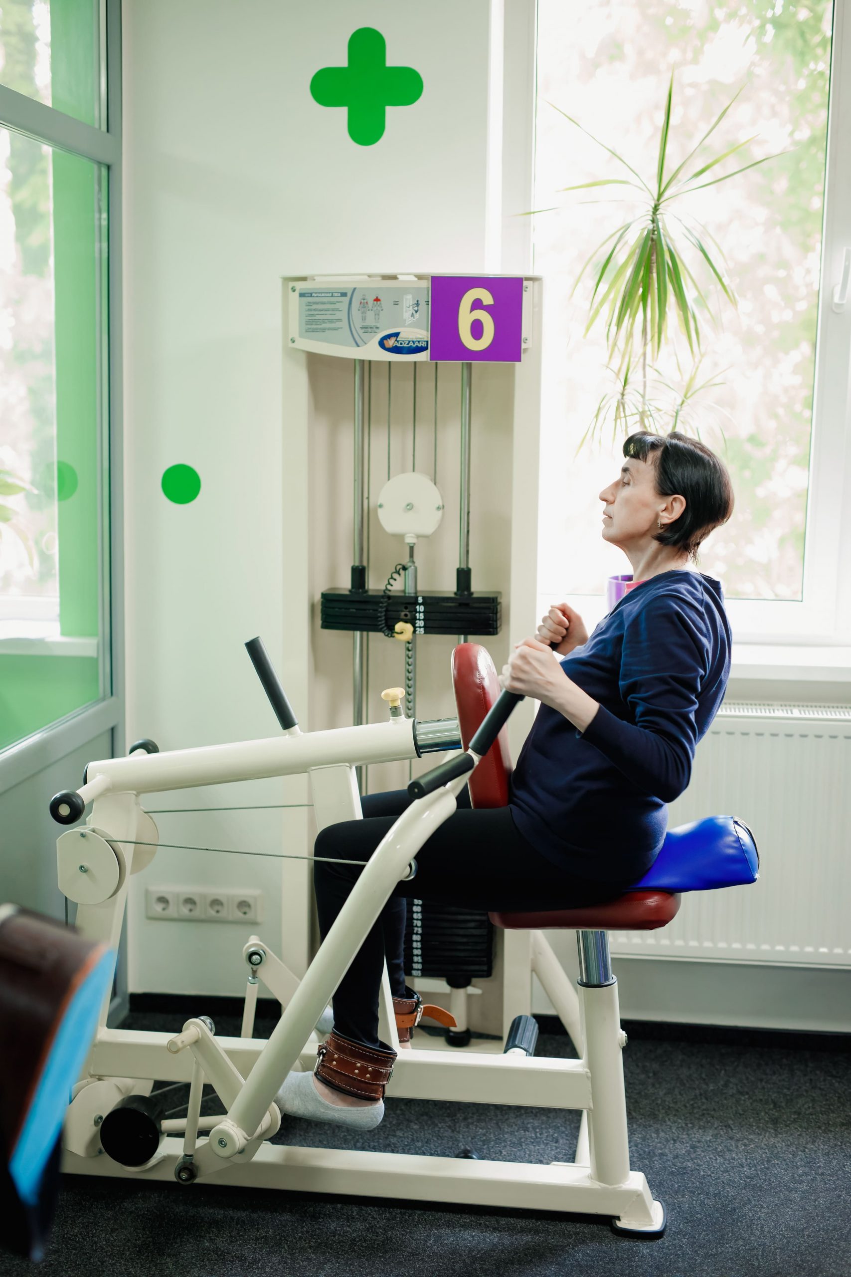 Занятие на тренажерах